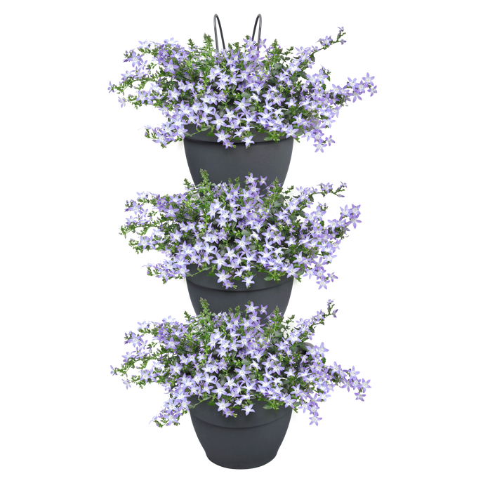 vibia campana forêt vertical set/3 anthracite